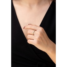 Uşaklıhafız 14 Ayar Altın Kadın Burgu Yüzük