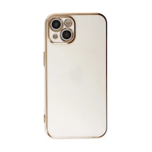 Newface Apple İphone 14 Plus Kılıf Volet Silikon - Beyaz