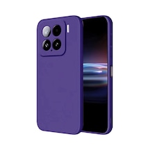Xiaomi Mi 15 Kılıf Nano İçi Kadife Silikon - Mor 0.2M-Çok Renkli