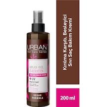 Urban Care Argan Yağı Kolay Kırılan Yıpranmış Saçlara Özel Sıvı Saç Bakım Kremi 200 ML