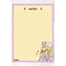 A5 Bloknot Çizgili Defter - 50 Yaprak - Memopad - Notepad - Not Defteri - Not Kağıdı - 3815 Çok Renkli