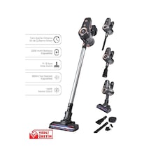 Pirantech ES92 Kablosuz Led Aydınlatmalı Şarjlı Dikey Süpürge