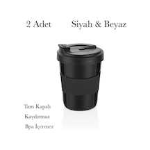 2 Adet Kahve Bardağı 550 Ml Bpa İçermez Yürüyüş Seyahat Oto Açık Ahşap