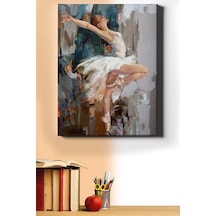 Webstyle Sayılarla Boyama Seti Kasnaklı Tutkulu Balerin 60 X 75 Cm