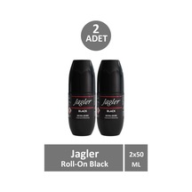 Jagler Black Antiperspirant Erkek Roll-On Deodorant 2 x 50 ML
