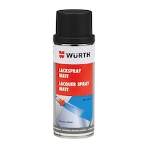 Würth.Sprey Boya. Mat Sprey Tampon Boya Ral9005 Mat Syh 400Ml