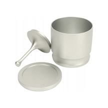 58mm Alüminyum Alaşımlı Kahve Tozu Seçici Dozaj Halkalı Gümüş Gümüş
