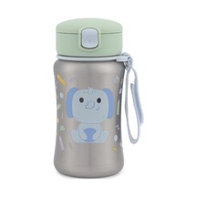 Skip Hop Besties Squad Paslanmaz Çelik Pipetli Suluk Fil STANDART