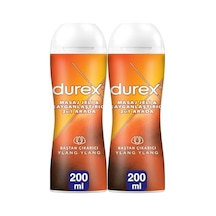 Ylang Ylang 2'si 1 Arada Kayganlaştırıcı & Masaj Jeli 2 X 200 Ml