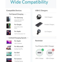 Hızlı Şarj Type-c Kablo - Usb-c Veri Ve Şarj Kablosu, Dayanıklı Malzeme, Hızlı Aktarım Ve Şarj, Tüm Type-c Cihazlarla Uyumlu 120cm