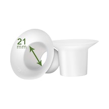 Spectra S1 S2, Medela Göğüs Pompası Kalkanları, Freestyle, Harmony, Sonata İçin 21 Mm Elastik Tüneli Azaltmak İç