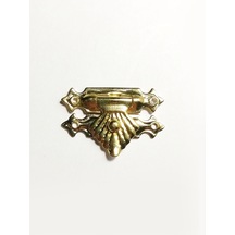 Tavla Klipsi Sarı 10 Adet 26x17 Mm Kutu Ve Kapak Kilit