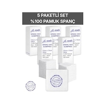 Ağaoğlu Spanç Gazlı Bez 7,5x7,5cm 12 Katlı 500 Adet