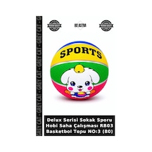 Delux Serisi Sokak Sporu Hobi Saha Çalışması Rb03 Basketbol Topu No:3 80