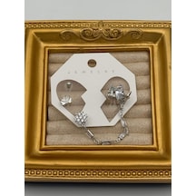 Piercing Kıkırdak Küpe Metal Günlük Şıklık Zarif Hediye Model 69b4ee Çok Renkli