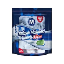 Migros Ultra Bulaşık Makinesi Tableti 33 Adet 627g - 4 Adet Tarı