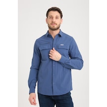 Tad Gear Taktikal Cepli Likralı Gömlek Mavi