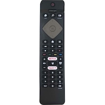 Phılıps Uyumlu 43pfs6805/62 Ambilight Netflix-rakuten Tv Tuşlu Led Tv Kumandası
