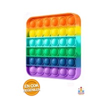 Gökkuşağı Renkli Duyusal Stres Topu: Anksiyete Ve Stres Azaltıcı