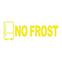 No Frost Araba Sticker 17x17 Cm Sarı