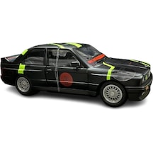 Göçmen Hobbiez World 1:24 Die-cast Bmw Spor Araba Modeli