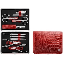 Zwilling Classic Dana Derisi Manikür Seti 10 Parça Kırmızı