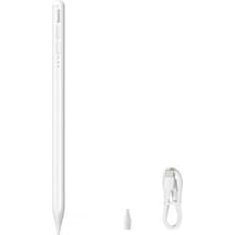 Baseus iPad Uyumlu Pro 3 4 Yedek Uçlu Şarjlı Dokunmatik Çizim Kalemi 130Mah