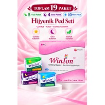 Winalite Winlon Negatif İyonlu Ped Karma Set 3'lü