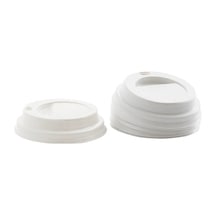 Bardak Kapağı 14-16 Oz Sicak Bombeli Beyaz 2,70 Gr 90 Mm 100 Adet
