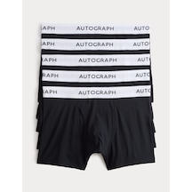 Marks & Spencer 5'li Supima Trunk Seti T14005390a Siyah Mix