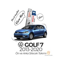 Bosch Aeroeco Volkswagen Golf 7 2013-2017 Ön - Arka Silecek Seti