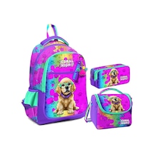 Mor Pembe Köpek Çok Renkli