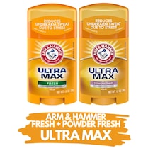 Arm Hammer Fresh + Powder Fresh Ultra Max Stick Deodorant 2 x 28 G
