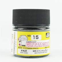 Mr.hobby Ug-15, 10 Ml. Phantom Grey Gundam Color Maket Boyası Standart