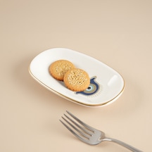 Aryıldız Chance Kayık Tabak Hamsa 15 Cm Renkli