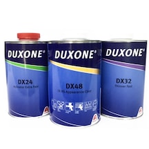 Duxone Dx 48 Vernik + Dx 24 Harter (sertleştirici) + Dx 32 Tiner