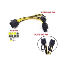 8 Pin 6+2 2 Güç Kaynaği Çoklayici Uzatici 4880A Ekran Karti Pci