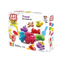 03998 Art Craft Seyahat Araçları Hamur Set 168 Gr -fentoys Çok Renkli