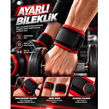 Siyah Kırmızı Ayarlanabilir Bileklik Dayanıklı Kumaş Ve Güçlü Sabitleme Çok Renkli