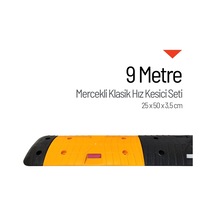 Mercekli Klasik Hız Kesici, Yol Kasisi 9 Metre-3819