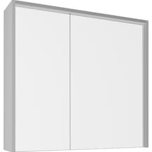 Kobos Meta 91 Cm Ayna Kapaklı Ü. Dolap Light Grey Kb300004 Çok Renkli