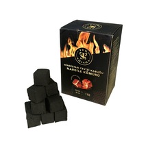 Tek Shisha Hindistan Cevizi nargile Kömürü 1 Kg