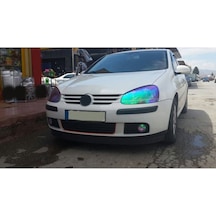 Volkswagen Golf 5 Uyumlu Body Kit Ön Tampon Eki Kırılmaz Yumuşak Lip Mat Siyah