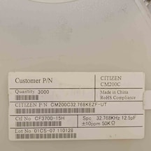 Cm200c32.768kezf-ut 32.768khz Smd Kristaller 9 Adet
