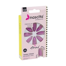 Nascita 24 Lü Renkli Tırnak Almond