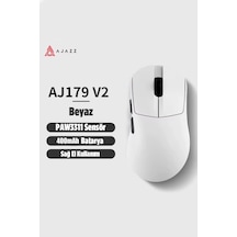 Aj179v2 3 Modlu Kablolu-wireless-bluetooth 1000hz 12.000 Dpı-paw 3311 Optik Sensör Gaming Mouse Diğer