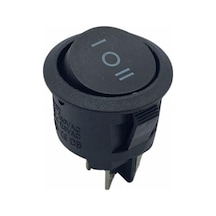 Tuşlu Anahtar Yuvarlak 22 Mm 6 Fiş On-off-on