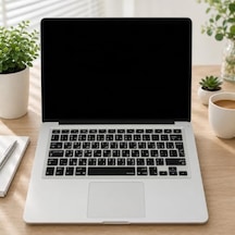 Arapça Silikon Klavye Koruyucu Apple Macbook Air 13 Ve Macbook Pro 13/15 İle Uyumlu Tr/eu Iso Ters L Enter A1278 A1502 A1425 A1369 A1466 A1286 A1398 Siyah