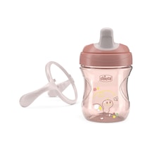 Yarı Yumuşak Uçlu Alıştırma Bardağı 6+ Ay 200 Ml Kız 5 Adet Çok Renkli