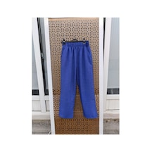 Çınar Boutique Keten Pantolon-mavi - Xl Mavi Mavi